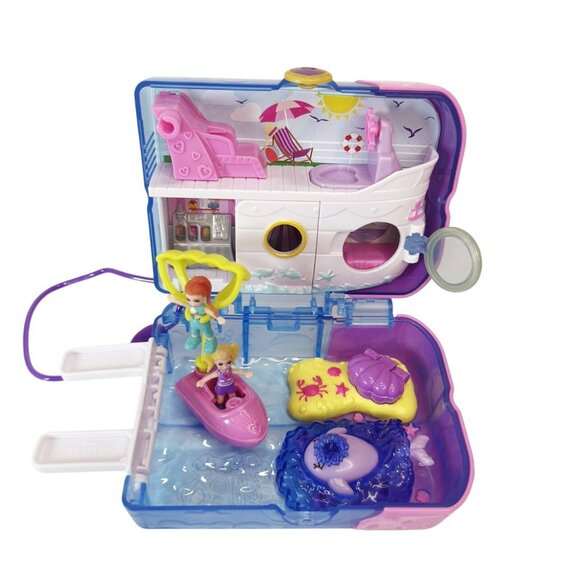 Polly Pocket Compact Select Figure Sweet Sails Cruise Ship Popsicle 2019 - Picture 1 of 4